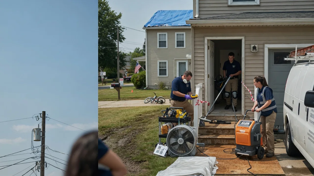 Water Damage Repair in Huntsville, OH near me